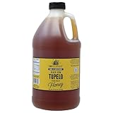 HONEY FEAST 6 Pounds Tupelo Honey - Authentic Raw Florida Blend, Pure American Bulk Sweetener