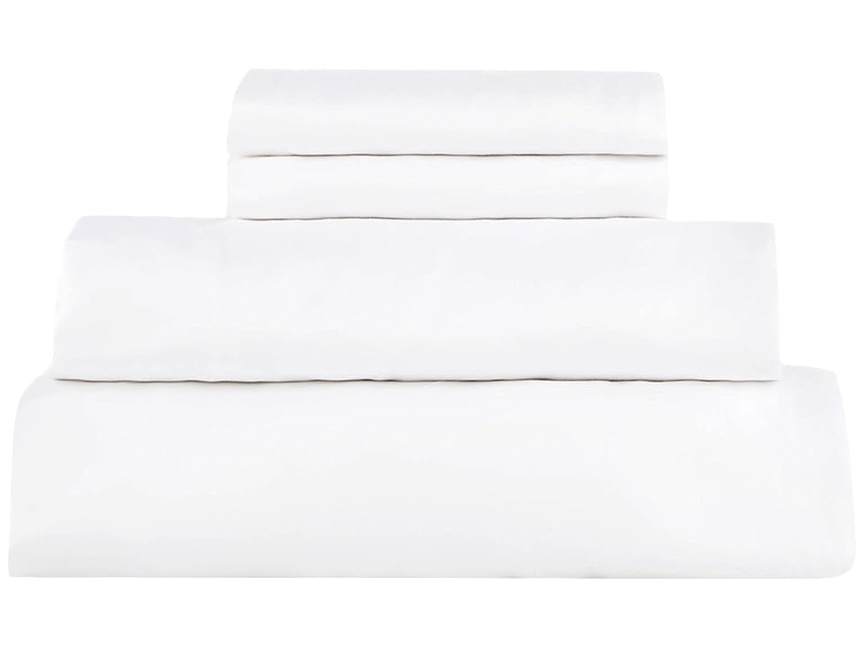 Bokser Home Full Sateen Sheet Set (White) Sheets Bedding