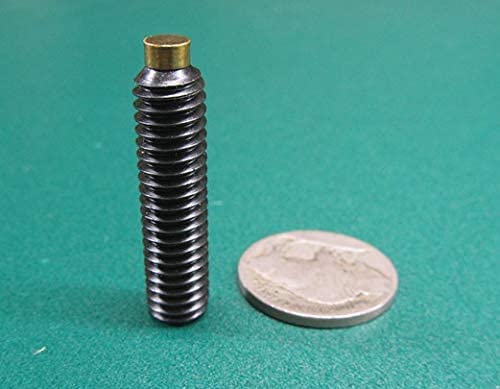 Black Oxide Finish Alloy Steel Brass Tip Set Screw 5/16