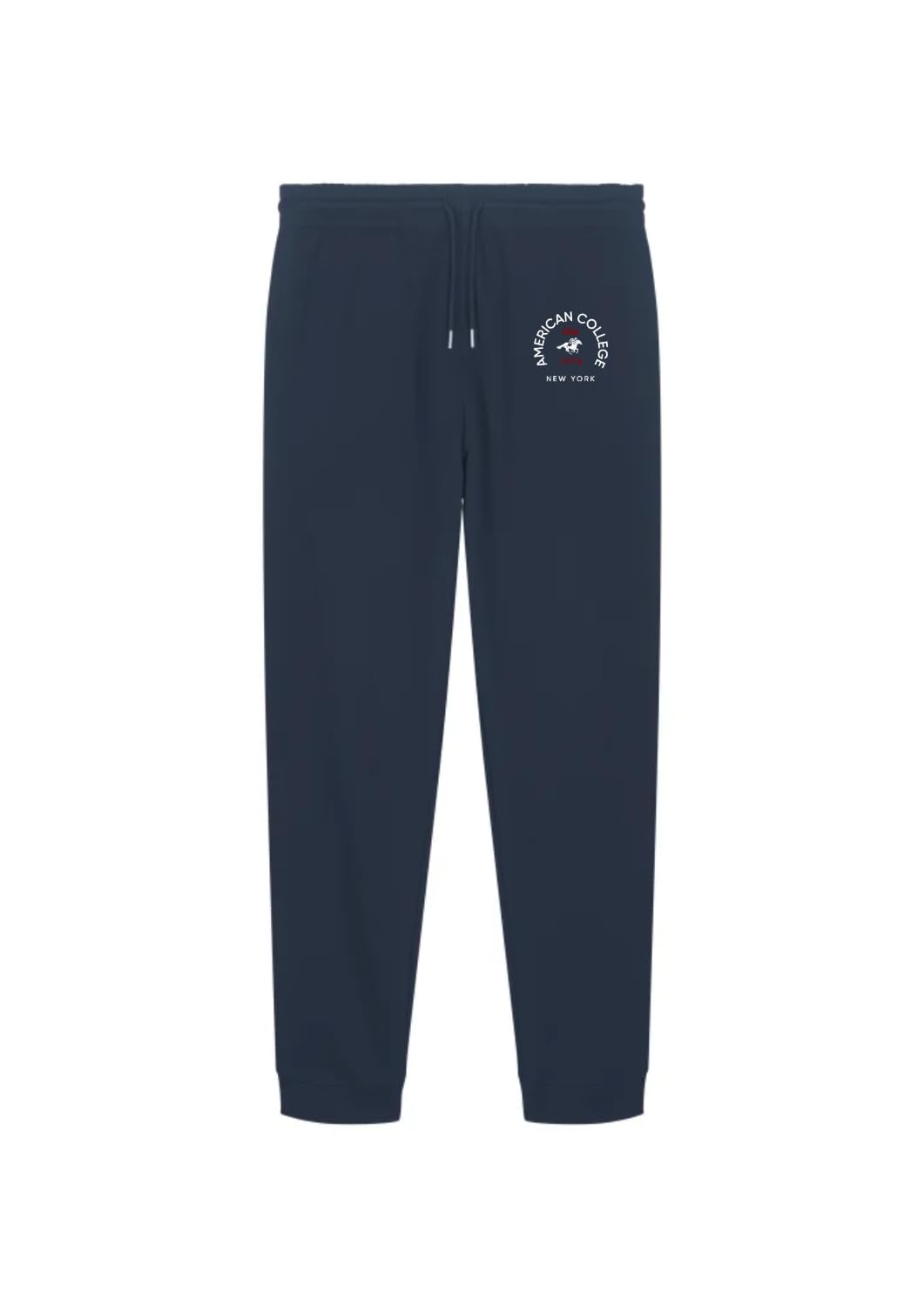 AMERICAN COLLEGE USA, Jogging, Hose, Leggings, Junge, Mädchen, Kurz, Eng Anliegend, Sportlich, Kinderbekleidung, Unisex, Modell ACS25JOG3 Navy Größe 10A