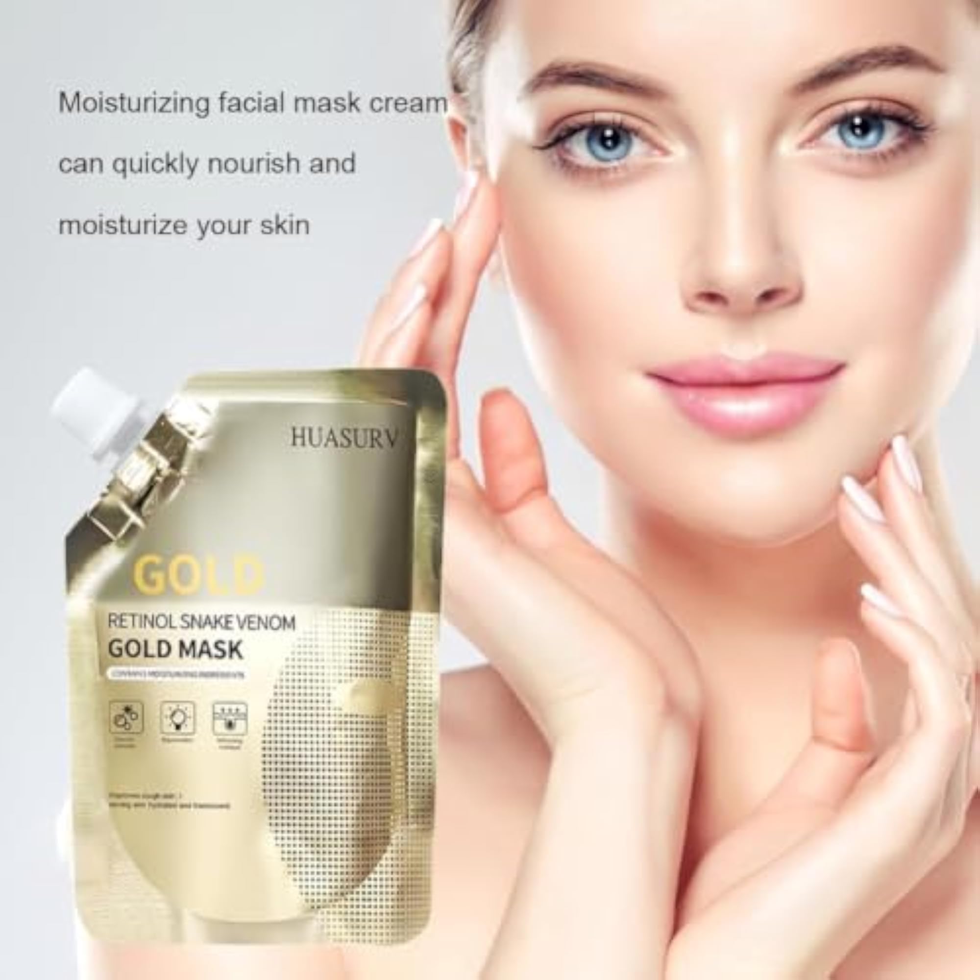 Retinol Snake Venom Moisturizing Anti-Aging Peel-Off Face Mask