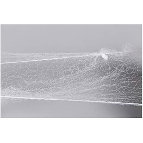 20" Lot of Hair Nets Invisible Elastic Edge Mesh 50cm to Prevent Hair Falling (White 10pcs) Cover