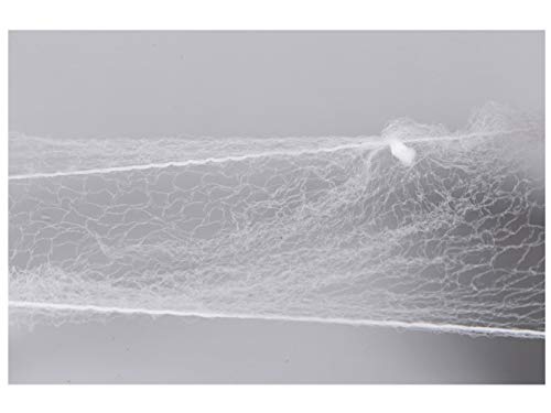 100 Stück 50,8 cm Haarnetze, unsichtbar, elastische Kanten, Netz, 50 cm, um zu verhindern, dass Haare herunterfallen, Weiß (100 Stück) Cover