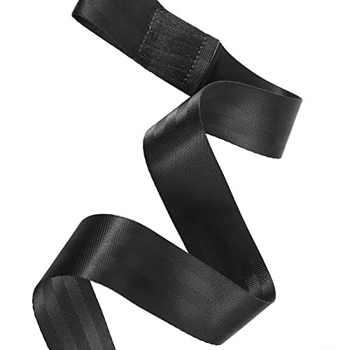 Ningwaan 3 Pcs 20 Ft X 2 Inch Black Tow Straps With Hooks, Trailer Winch Strap Replacement, Heavy Duty Boat Trailer Strap For Winch, Boats, Trucks, Vans, Breaking Strength 4400 Lbs #TOP4