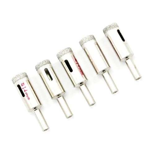 Set 5 Piezas Fresas Diamante 14mm 6mm Vástago miniatura 1
