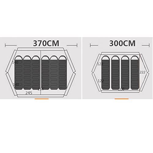 Tentes taille hexagon tente extérieure imperméable et portable automatique