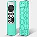 Produktbild Fintie Fernbedienung Hülle für Apple TV 4K / HD Siri Remote 2022 2021 (3. / 2. Gen) - [Bienenstock Serie] Leichte rutschfeste Stoßfeste Silikon Schutzhülle Slim Case Cover, Minzgrün