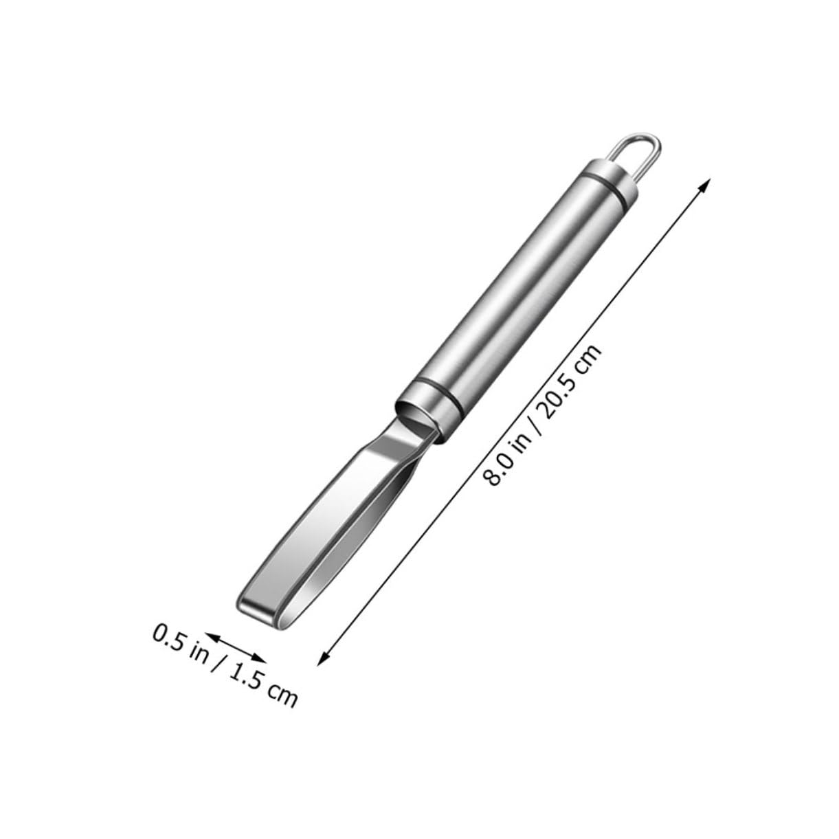 HAKIDZEL Stainless Steel Core Remover Tool Ergonomic Design for Cutting Pitting Portable Kitchen Gadget for Convenient Use for Other Fruits