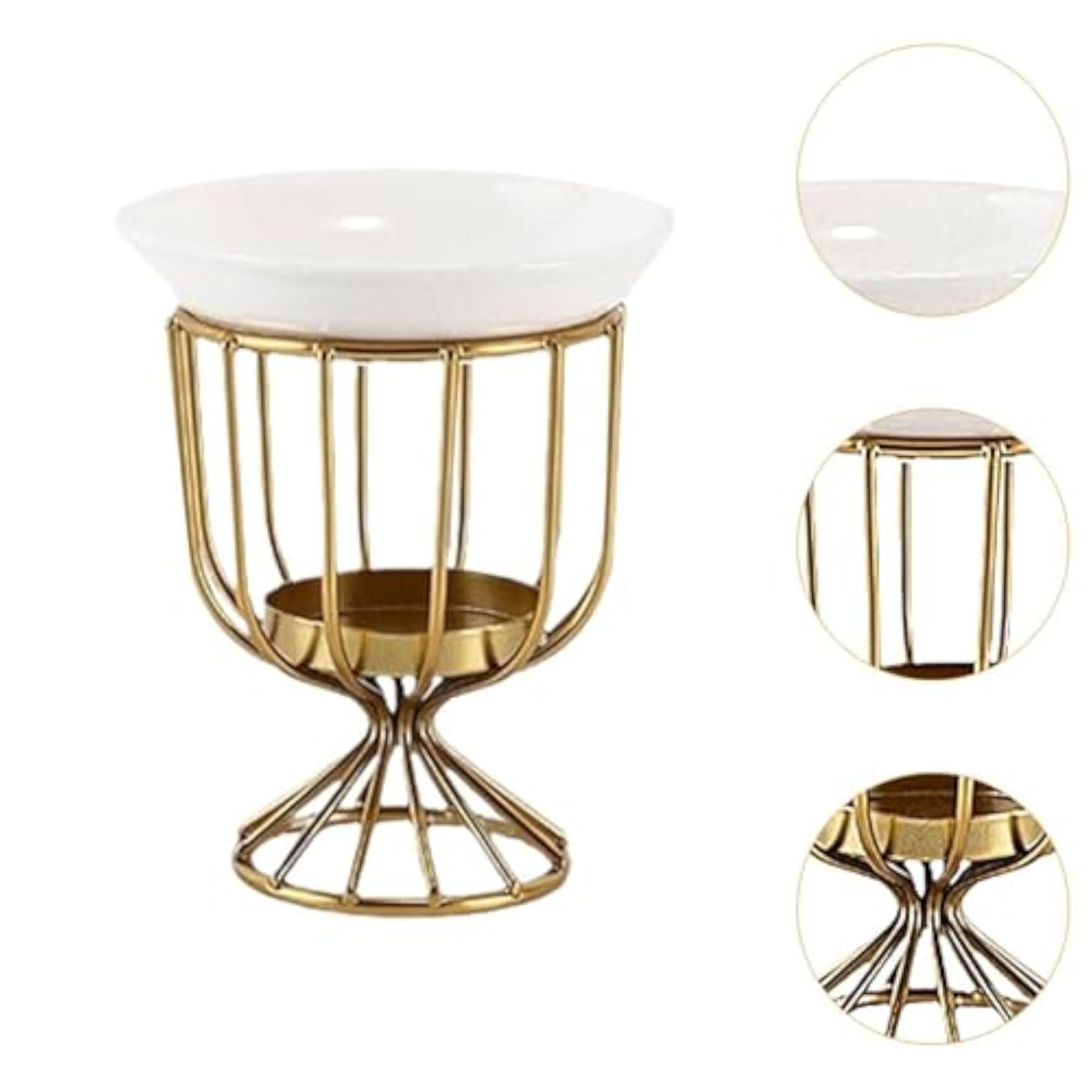 Modern Art Tealight Candle Holder for Study Table