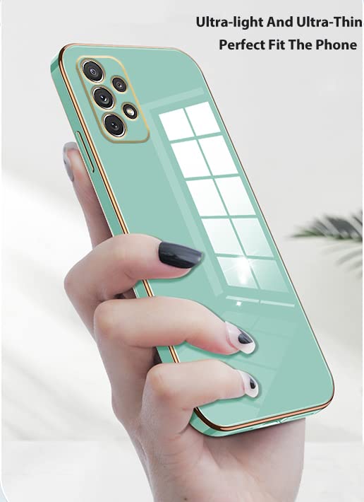 Hlgcokro Compatible with Gabb Phone 3 Pro Case Cute for Women Girls Men, Luxury Plating for Gabb Phone 3 Pro Phone Case Slim Shockproof Silicone Bumper Phone Cover (Green) by Hlgcokro - Used condition - Image 3