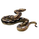 Higherbros Gag Props Snake Action Figures Halloween Decorations Wildlife Figurines Scary Prank Toys,