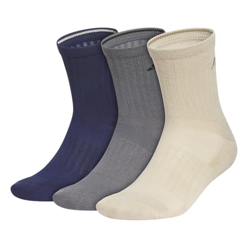 Image of adidas Cushioned Sport High Quarter Socks 3-Pairs Durable & Comfortable