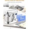 Stand Mixer 8-IN-1 8.5 Qt 2000W Multifunctional Fermentation Electric Kitchen Mixer 6 Speed Tilt-Head with Stainless Steel Bowl, 1.5L Glass Jar Meat Grinder Dough Hook Whisk Pasta Attachment