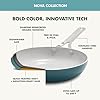 GreenPan Nova 10 Frying Pan Skillet and 4.37QT Saute Pan with Lid, Oprahs Favorite Things 2024, PFAS-Free Ceramic Nonstick, Induction Suitable, Sear, Fry, Broil, Dishwasher & Oven Safe, Deep Teal