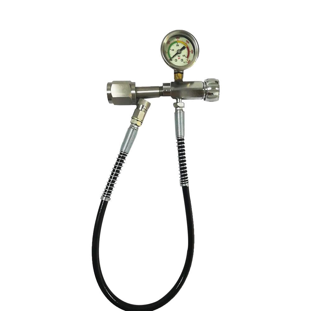 Adaptateur de recharge 4500 PSI pour pistolet à air comprimé Paintball - Station de remplissage durable et fiable PCP - Kit de chargement avec