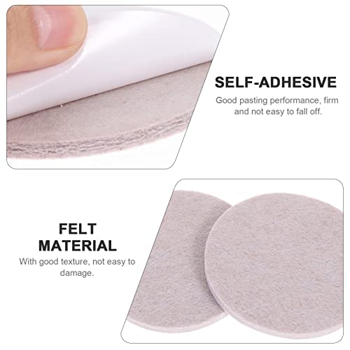 Bienka Floors Feet Hardwood Scratch Self In Protector For Table Foot Non-Skid Cushions Furniture Leg Mute Anti Adhesive Mats Office Mat Floor Round Non- Diameter Protecting Glide Sliders Felt #TOP3