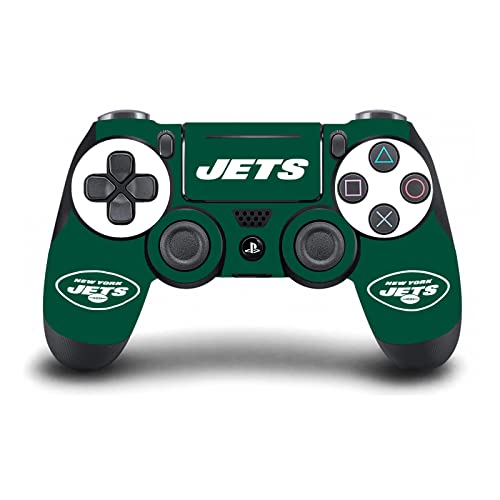 Skin PS4 Slim New York Jets vinyle de précision Head Case Designs