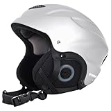 Trespass Burlin Casco de esquí, Plateado, S (48-52 cm)