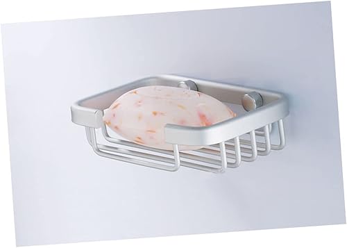 Miniatura 2 de Cabilock Organizador de jabón de almacenamiento de jabón de baño, bandeja de jabón de montaje en pared, soporte para sopa, plato de jabón, soporte