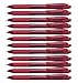 Pentel EnerGel-X Retractable Liquid Gel Pen (1.0mm) Metal Tip, Red Ink, Box of 12 (BL110-B)