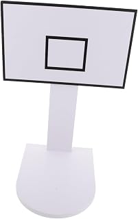 Mini Basketball Hoop Stand with Height for Trash Can Fun Indoor Waste Disposal Game for Boy Girl and Adults Material for Bedrooms and Offices