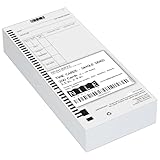 Nile Products - 200 Authorized Time Cards for Pyramid Auto Totaling Timeclocks and Pyramid 44100-10 Compatible [ NP44100PK2] - Single Sided Time Sheets (3.5 W x 9 H Inches) - 200 Time Cards
