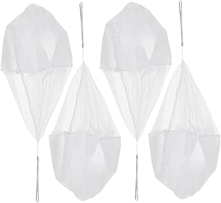 4Pcs Hand Throw Parachute for Outdoor Flying with String Design Fun Family Activity for Boys for Birthdays and Playtime