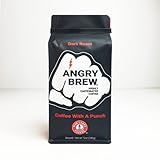Five Lakes Coffee - Angry Brew - Coffee with a punch! Highly caffeinated, dark roast, coffee (Ground)