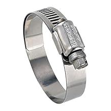 Ideal Tridon 6712M51#12 Stainless Steel Worm Drive Clamp with 316 Stainless Steel Screw 67M Series, 11/16" to 1-1/4" Diameter, 9/16" W Pack of 10