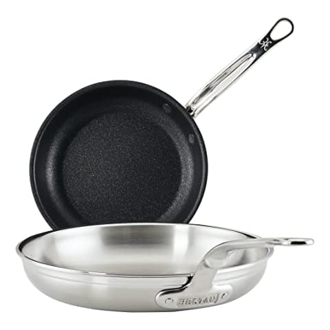 Hestan - ProBond Collection - Essential Skillet Set, Set of Two, 8.5-inch NonStick & 11-inch Stainless Steel Cover