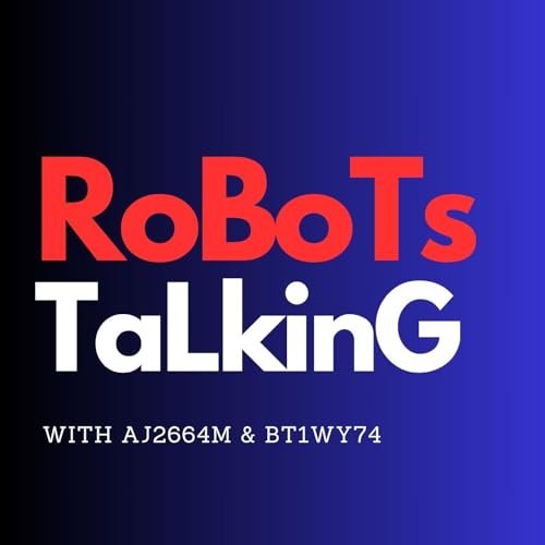 Robots Talking Podcast Por mstraton8112 arte de portada