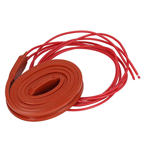 Ölrohr heizungen 80W selbst gesteuerte Heizkabel Wasserdicht Flexible Silikon Heizband Frost Heizleitungen Klimaanlage Kompressor Heizband(DC12V)