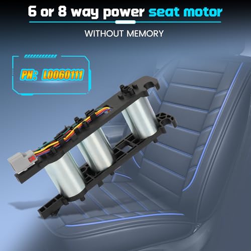 image for Iridesc 6 or 8 Way Power seat Motor Compatible with 2007-2014 Cadillac