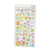 3Dエンボスsticker | 子供向け漫画動物クリスタルsticker | 古代カード装飾sticker | DIYスマホケースsticker (春の猫)