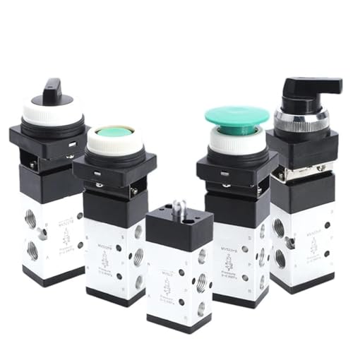 Vanne de commande à interrupteur pneumatique MV322 5 voies 1 pièce