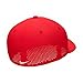 Nike Rise High-Crown Dri-FIT ADV Structured Cap - AeroBill Stretch-Fit Golf & Running (Red | Anthracite | White, Medium-Large)