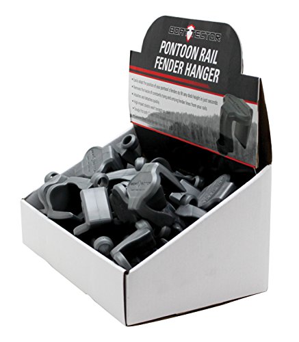 Extreme Max 3005.5005 Boattector Pontoon Rail Fender Hanger/Adjuster - Gray, Display Pack Of 36 #TOP3