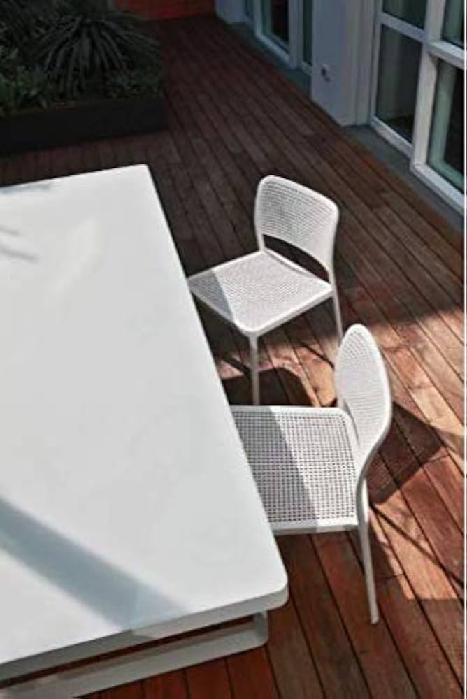 Amazon｜カルテル ダイニングチェア シートカラーホワイト W52/D51/H80