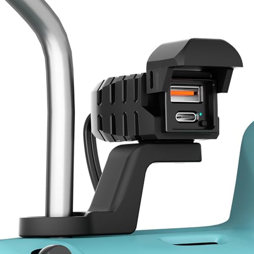 Cargador USB para moto rápido con tapa resistente e instalación sencilla 7