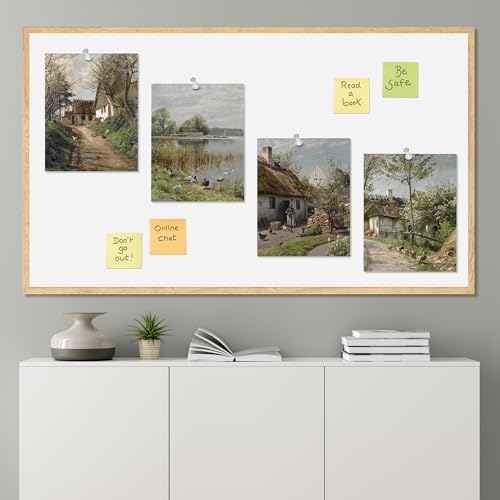 SIGNWIN Poster Charming European Cottage Scenes Rustic Village Landscape Wilderness Nature Illustrations Fine Art Decorative Country/Farmhouse Vintage for Living Room, Bedroom, Office - 8"x10"x 4 — view 3
