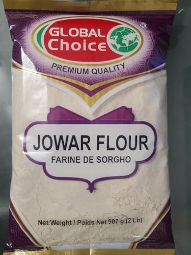 Premium Quality Jowar Flour (Sorghum Flour) - 2 Lb - 907g