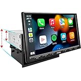 【CarPlay alámbrico e inalámbrico】CarPlay integra a la perfección su iPhone con F7. Haz que Siri haga llamadas, reproduzca música, envíe/lea mensajes, navegue, etc., mientras te concentras en conducir. Simplemente hable al micrófono incorporado o al que se incluye. También puede presionar la tecla SWC (o ATOTO AC-44F5) para activarlo. No hay división entre usuarios de iPhoner y usuarios de teléfonos Android, ya que F7 también es compatible con Android Auto.