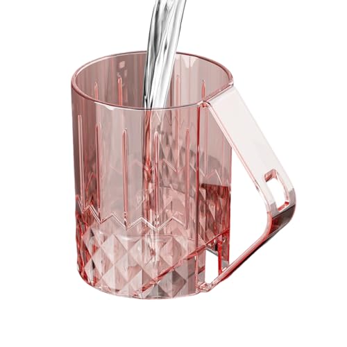 Vaso para Enjuague Bucal - Portacepillos De Dientes Reutilizable Inclinado A 45 Grados De 300 Ml, Vaso para Enjuague Bucal De Baño Invertido | para El Hogar, Apartamento, Dormitorio, Hotel, Viajes Al