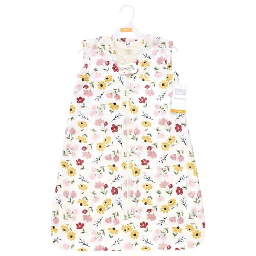 Hudson Baby Infant Girls Long Sleeve Plush Faux Fur Sleeping Bag, Wearable Blanket2