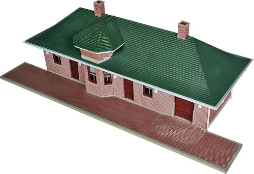 Walthers Cornerstone Pella Depot 933-4054 HO Scale Model Railroad - Structure Kit by Walthers Cornerstone - Used condition - US$25.69