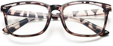 Computer Blue Light Blocking Glasses for Women Classic Square Frame Anti Blue Ray Computer Game Eyewear