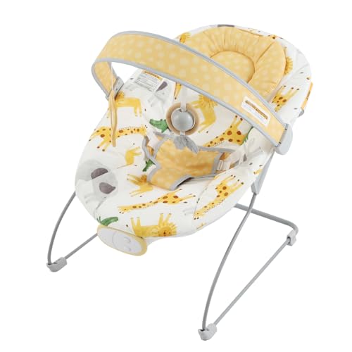 Image of Otrolepota Baby Bouncer, Infants Bouncy Seat with Music and Vibrations,Baby Rocker for Newborns Indoor Outdoor Use 0-6 Months Up to 20 lbs