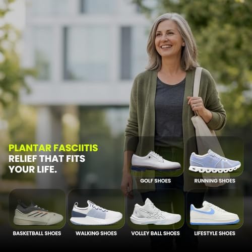 MUNA Plantar Fasciitis Insoles for Men & Women — Arch Support Inserts — view 5