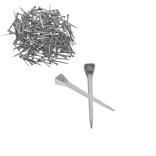 Lukar 250Pcs Horseshoe Nails 2 Inch E5 Stainless Steel Horse Shoe Nails Horse Hoof Nails #TOP2