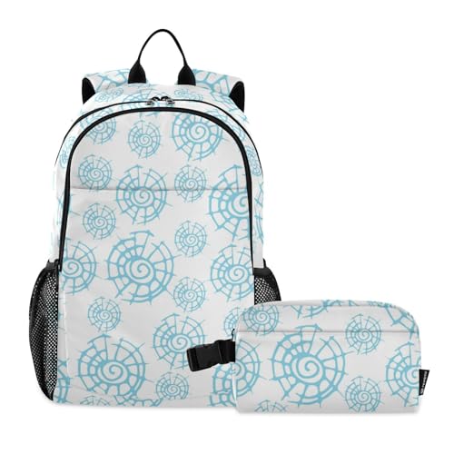 Sac à dos d'école pour garçons fin de primaire résistant avec lunch box